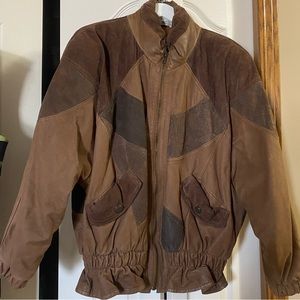 Vintage leather / suede ladies jacket.